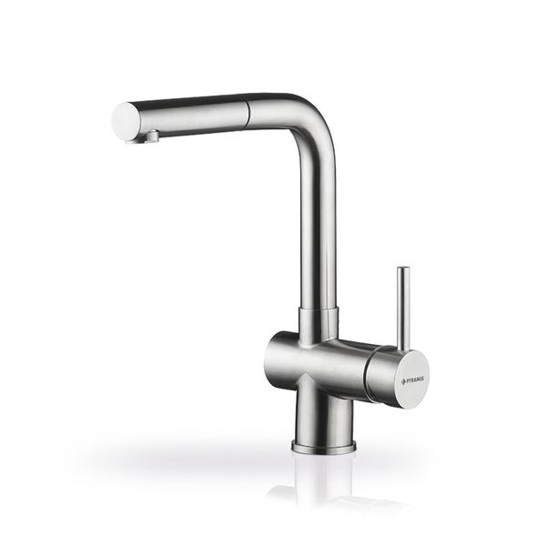 Pyramis Capriccio Inox Μπαταρία Κουζίνας