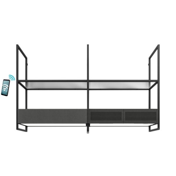 Elica Open Suite Superior BL/F/160 Απορροφητήρας Νησίδα