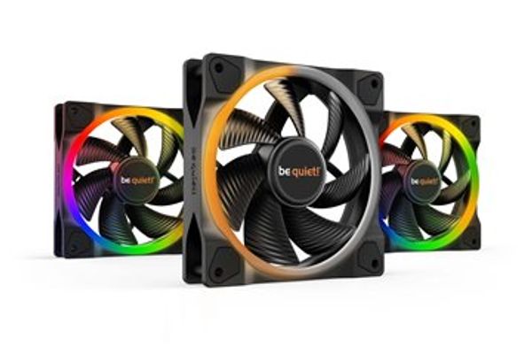 Be Quiet Be Quiet Light Wings 120mm PWM - 3 Pack Ανεμιστήρας Υπολογιστή