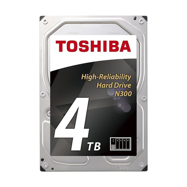 Toshiba 4TB NAS N300 7200 SATA3 Σκληρός Δίσκος