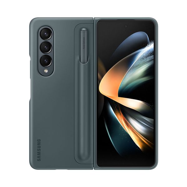 Samsung Galaxy Fold 4 Standing Cover with S Pen Moss Gray Θήκη