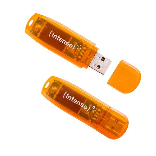 Intenso 2x64 GB Rainbow Line USB Sticks