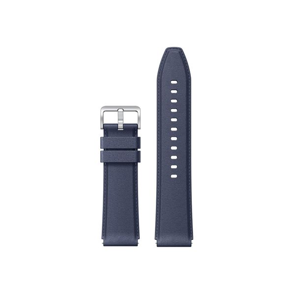 Xiaomi Xiaomi Watch S1 Leather Strap Blue Λουράκι Smartwatch