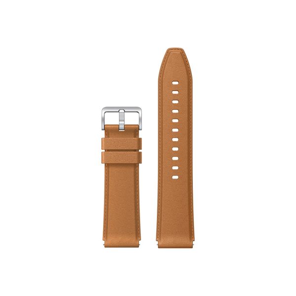 Xiaomi Xiaomi Watch S1 Leather Strap Brown Λουράκι Smartwatch