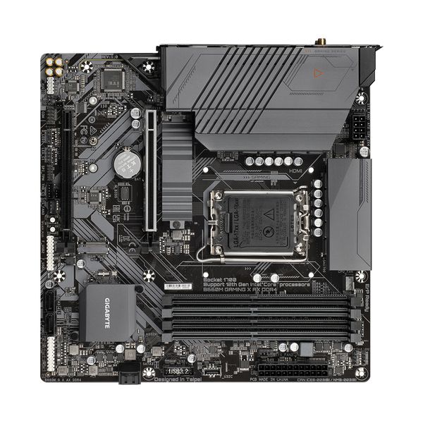 Gigabyte B660M Gaming X AX DDR4 ATX με Intel 1700 Socket Motherboard