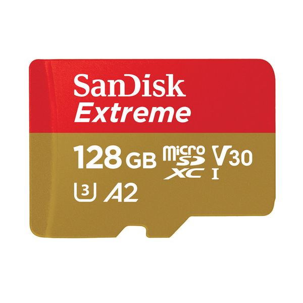 Sandisk Extreme microSDXC 128GB 190MB/sec Κάρτα Mνήμης