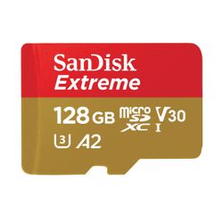 Sandisk Extreme microSDXC 128GB 190MB/sec
