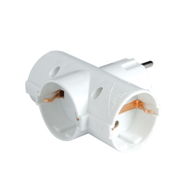 Eurolamp Από ένα σούκο τριών εξόδων κάθετο Αντάπτορας
