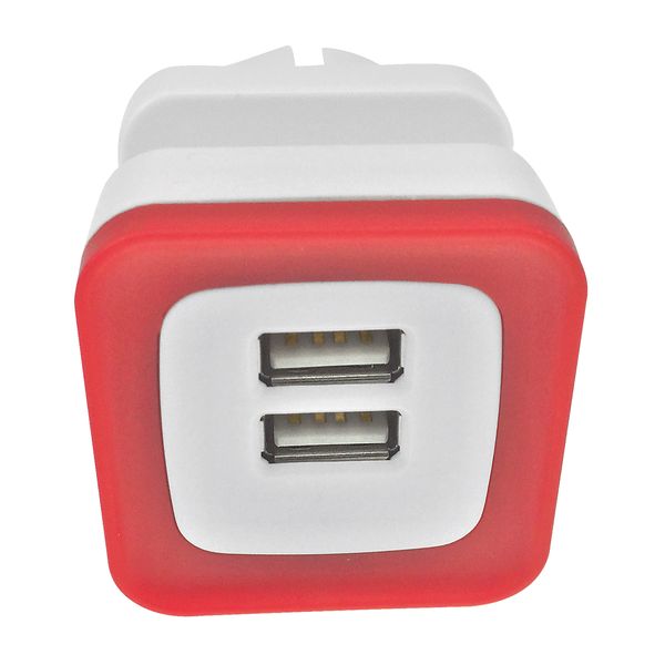 Eurolamp Από σούκο σε 2 USB 5V DC 2.4 A Αντάπτορας