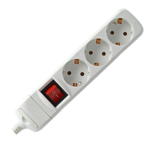 Eurolamp Τριών θέσεων Πολύπριζο