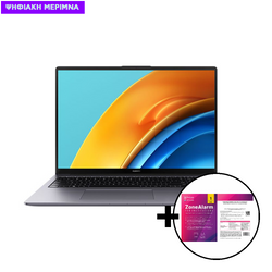 Huawei Matebook D16 i5-12450H/8GB/512GB Laptop & ZoneAlarm Extreme Security for Institutions 1 Device, 2 Years Software