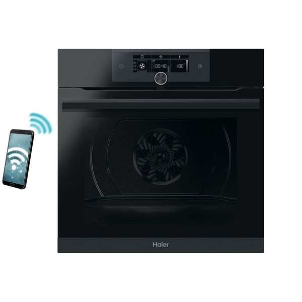 Haier HWO60SM6F5BH Black Εντοιχιζόμενος φούρνος