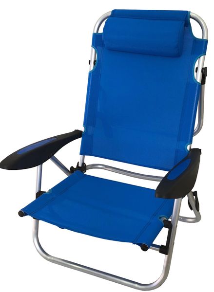 Velco Αλουμινίου με Μπράτσα 5 Θέσεων Καρέκλα