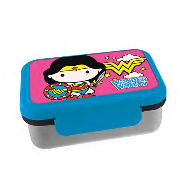 Graffiti Ανοξείδωτο Wonder Woman Δοχείο Φαγητού