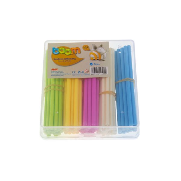 Boom Αρίθμησης Χρωματιστά Ξυλάκια