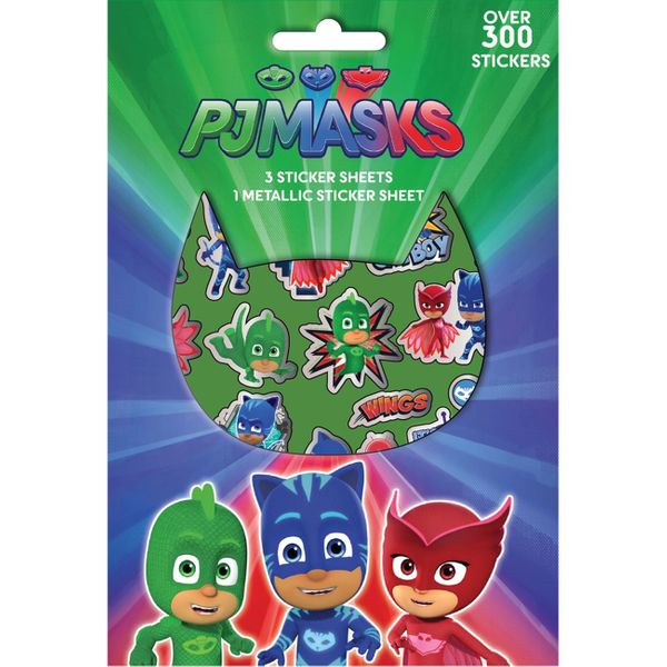 Μπλοκ 300 Τεμάχια Pj Masks 484105 Αυτοκόλλητα