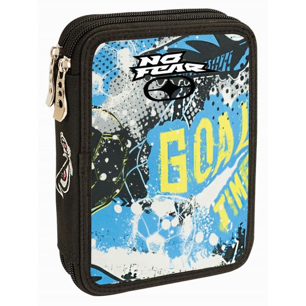 No Fear Διπλή Football Κασετίνα