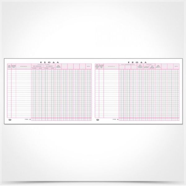 Typotrust Βιβλίο Εσόδων Εξόδων Νο 127 Έντυπο