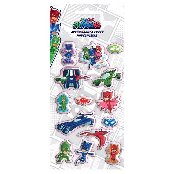 Διακάκης Puffy - Pj Masks 000484230 Αυτοκόλλητα