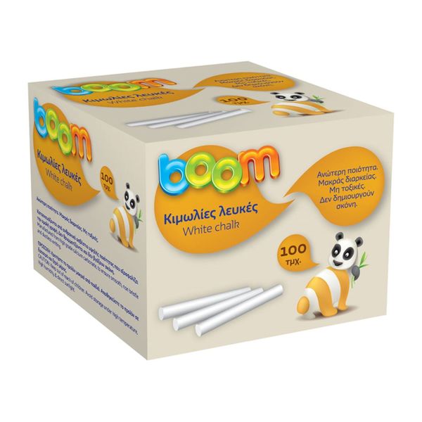 Boom 100 Τμχ DWC100 Λευκές Κιμωλία