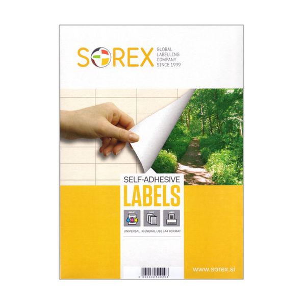 Sorex Α4 100 Φύλλα ( 24/ Φύλλο) Αυτοκόλλητες Ετικέτες