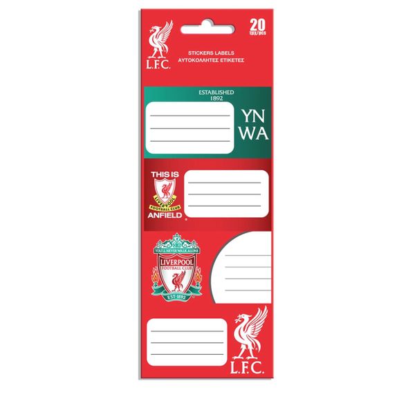 Διακάκης Τετραδίων 20 Τεμαχίων 5 σχέδια Αυτοκόλλητες Ετικέτες