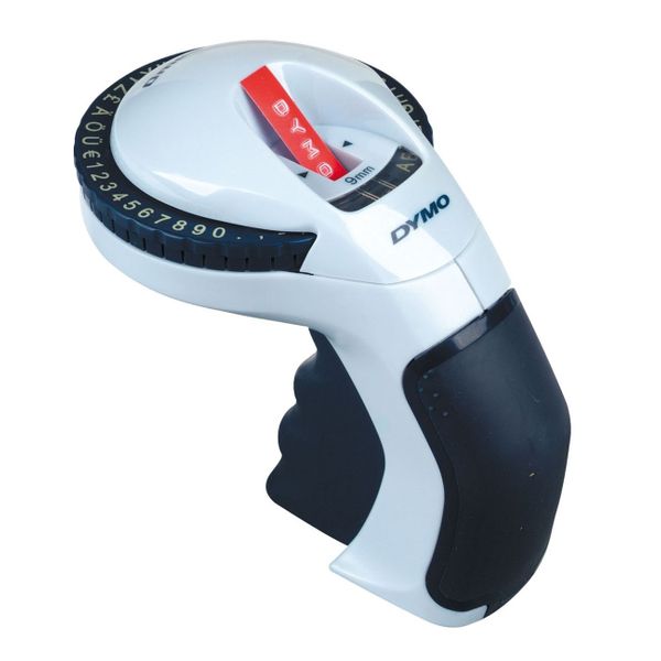Dymo Χειρός σε Λευκό Χρώμα Μηχανικός Ετικετογράφος