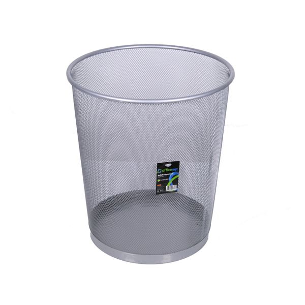 Officenet Γραφείου Μεταλλικό Ασημί Καλάθι