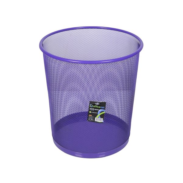 Officenet Γραφείου Μεταλλικό Μωβ Καλάθι