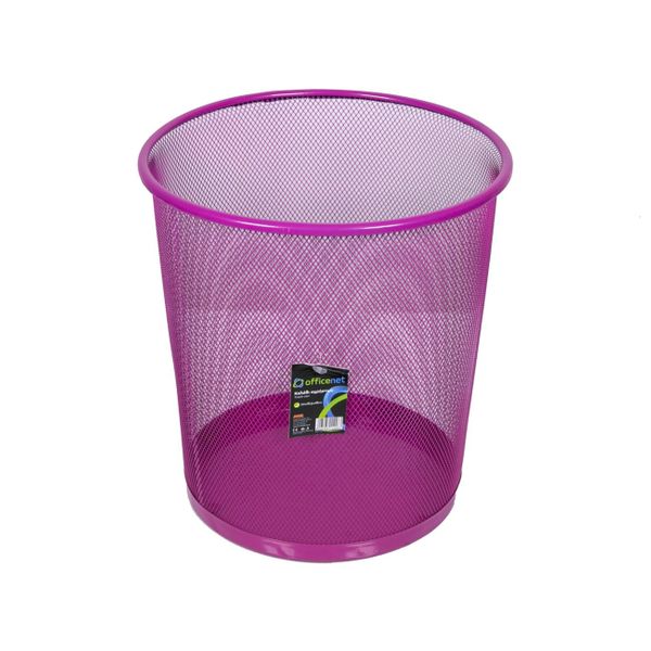 Officenet Γραφείου Μεταλλικό Ροζ Καλάθι