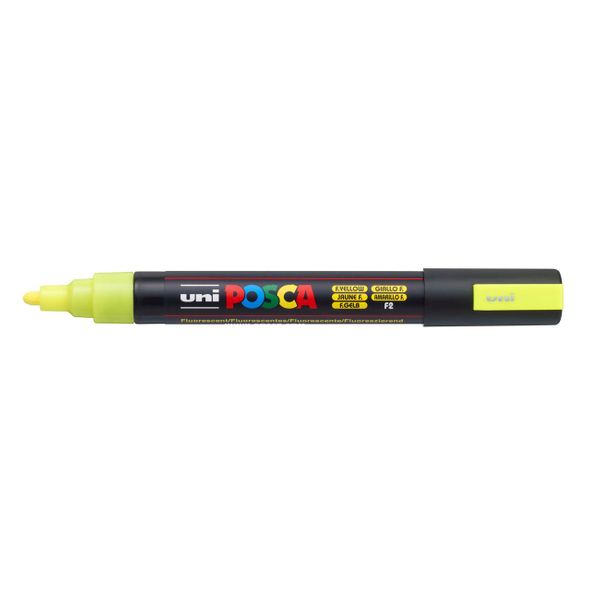 Posca Posca Fluo Κίτρινος PC-5M Μαρκαδόρος