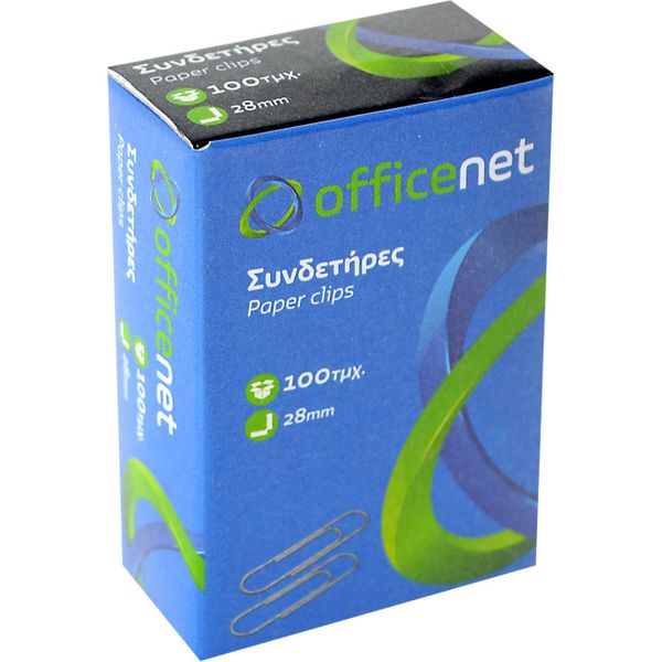 Officenet Ασημί μεταλλικοί Συνδετήρες