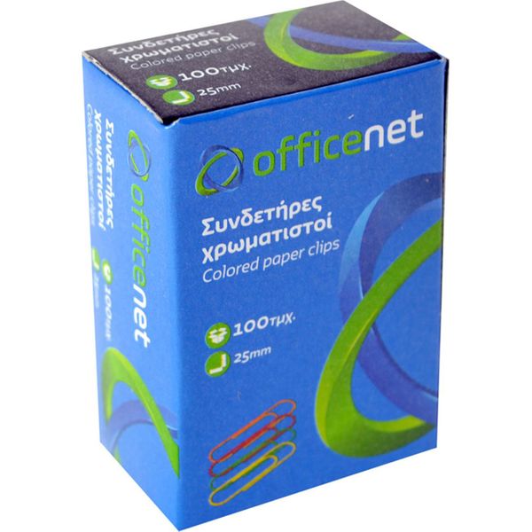 Officenet Χρωματιστοί Συνδετήρες