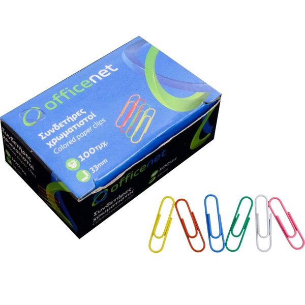 Officenet Χρωματιστοί Συνδετήρες