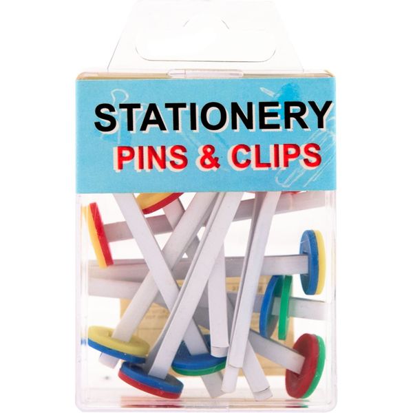 Με Έλασμα Χρωματιστά Διπλόκαρφα