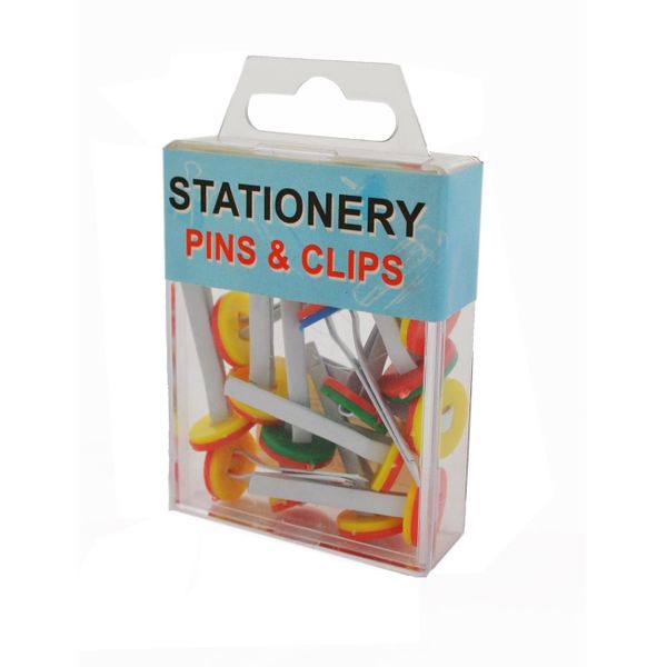 Με Έλασμα Χρωματιστά Διπλόκαρφα