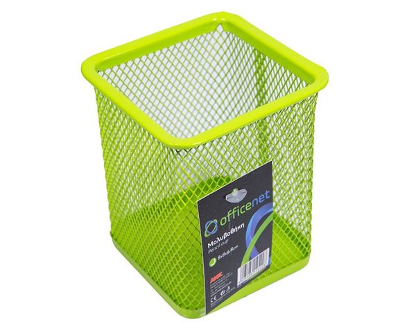 Officenet Μεταλλική τετράγωνη Μολυβοθήκη