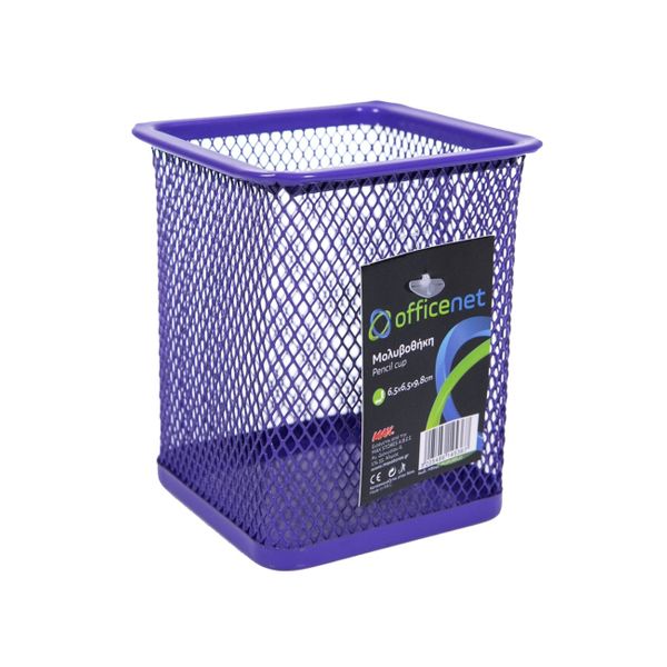 Officenet Μεταλλική τετράγωνη Μολυβοθήκη