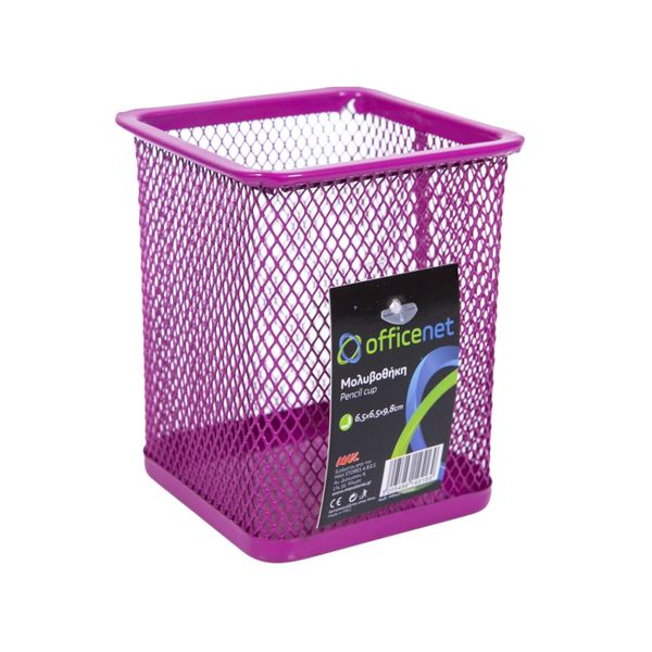 Officenet Μεταλλική τετράγωνη Μολυβοθήκη