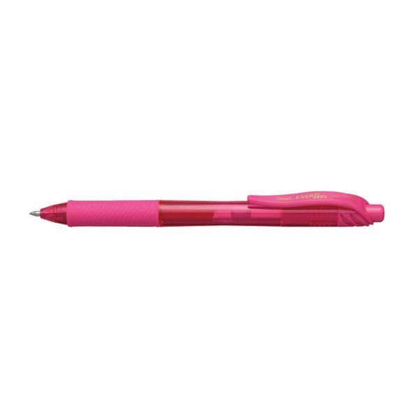 Pentel Pentel BL107P Energel Κουμπί 0.7mm Ροζ Στυλό