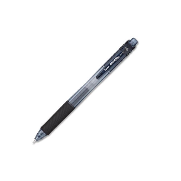 Pentel Pentel BLN105A Energel Κουμπί 0.5mm Μαύρο Στυλό