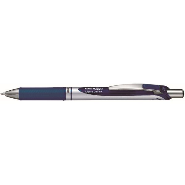 Pentel Pentel Energel Μπίλια Κουμπί Μπλε Σκούρο BL77CA Στυλό