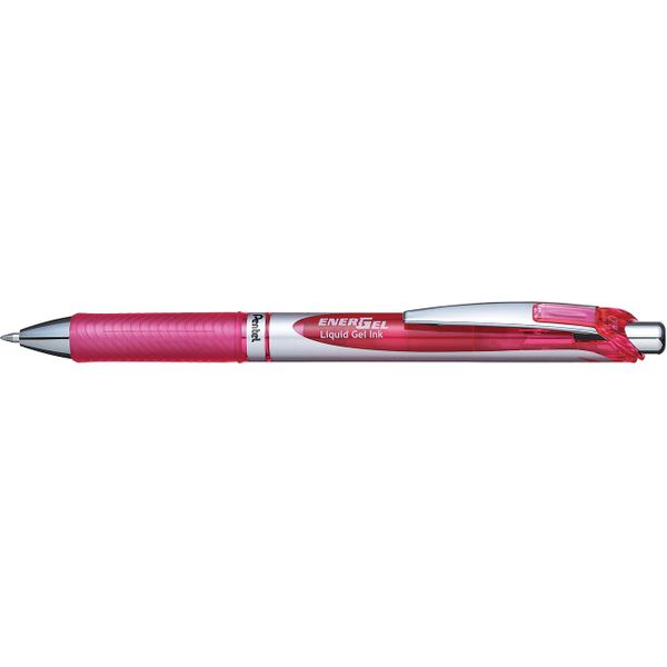 Pentel Pentel Energel Μπίλια Κουμπί Ροζ BL77P Στυλό