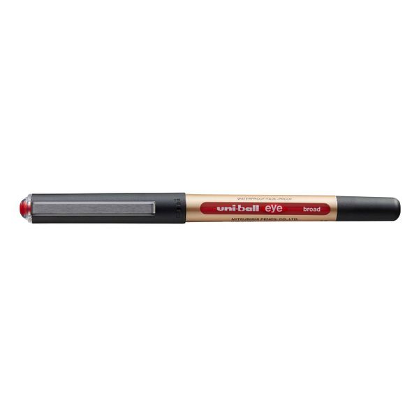 Uni Uni Eye 1.0mm Υγρής Μελάνης Κόκκινο UB-150 Στυλό
