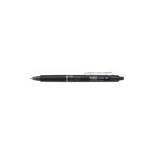 Pilot Frixion Clicker 0.7mm Μαύρο Στυλό