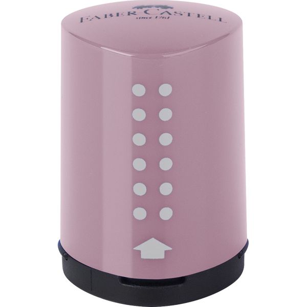 Faber Castell Faber Castell Μονή grip roze shadow 12310297 Ξύστρα