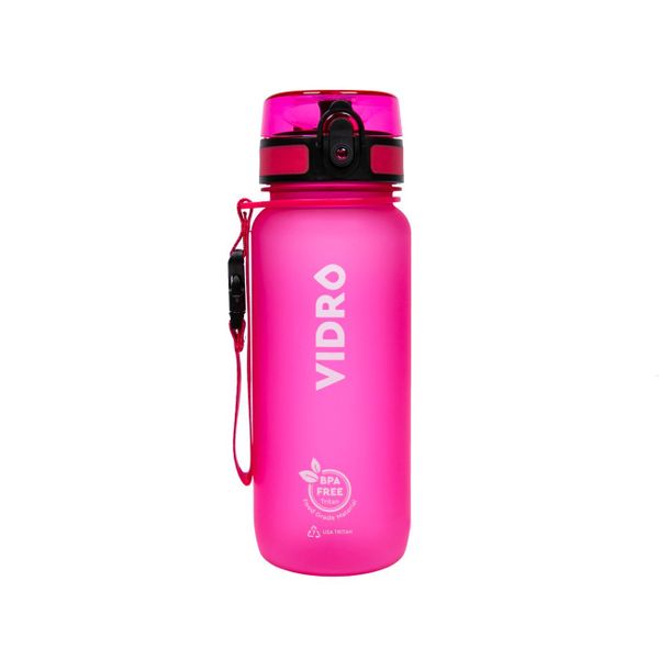 Vidro Vidro BPA Free 650ml Pink Παγούρι