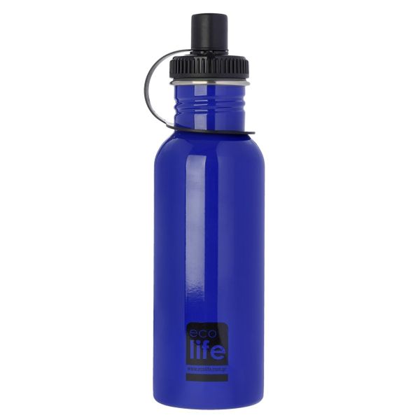 Ecolife Ανοξείδωτο 600ml Blue Παγούρι
