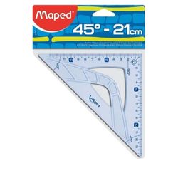 Maped Τρίγωνο Graphic 21 cm 45 μοίρες