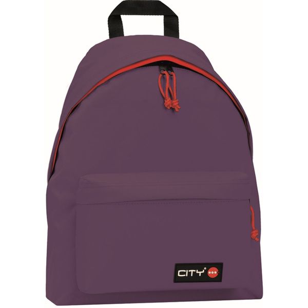 City Violet+red Τσάντα Πλάτης